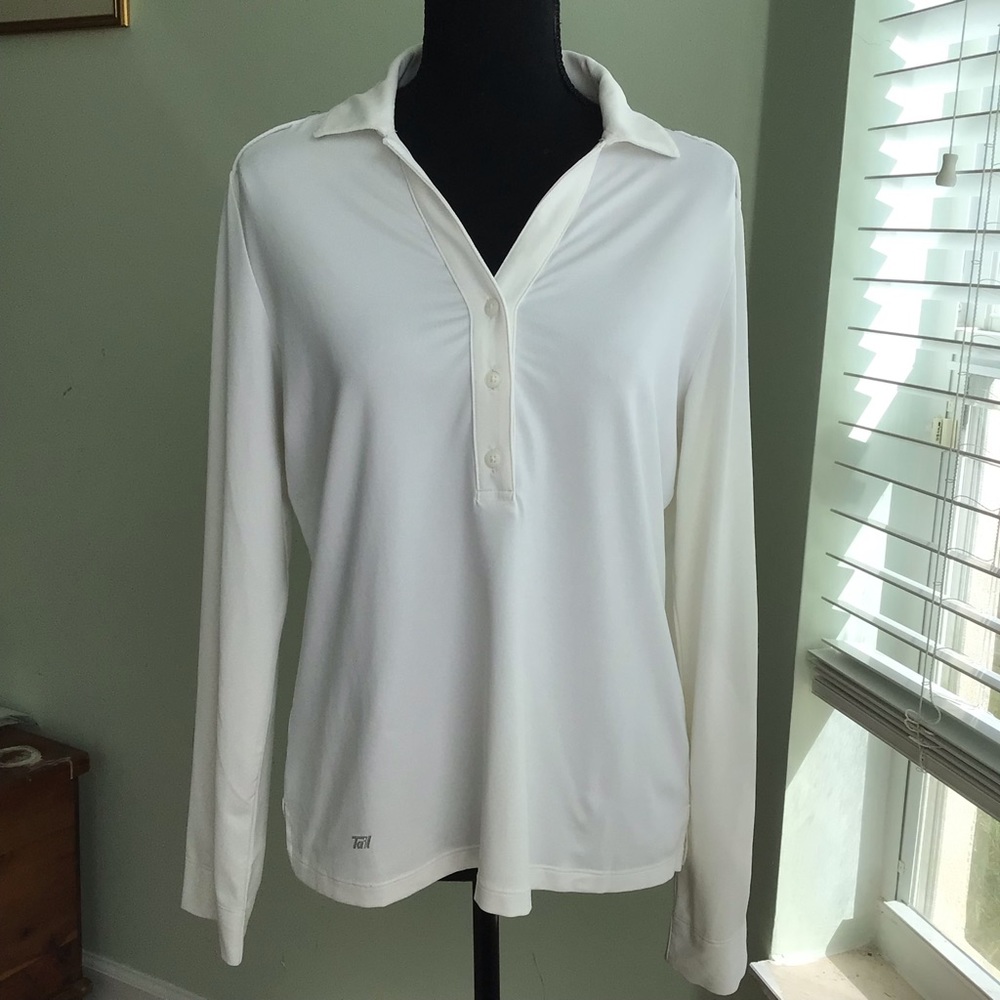 Tail Button Down Blouse